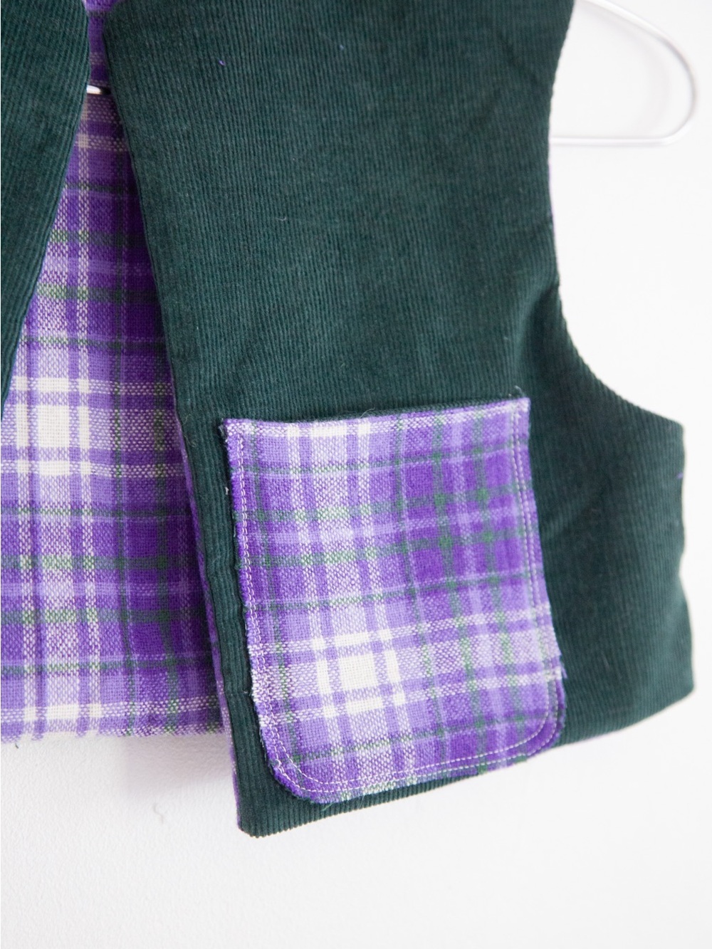 Handmade Reversible Kids Vest - Picture 4 of 5